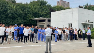 皇冠官方app药业组织开展消防应急演练